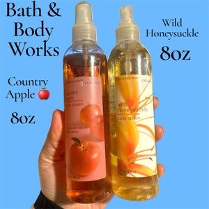 Bath & Body Works Country Apple and Wild Honeysuckle Body Splash Duo